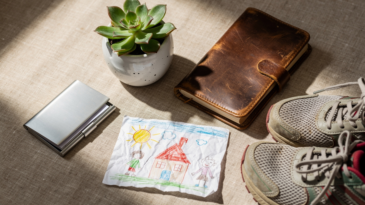 Everyday objects representing multiple life roles and identities